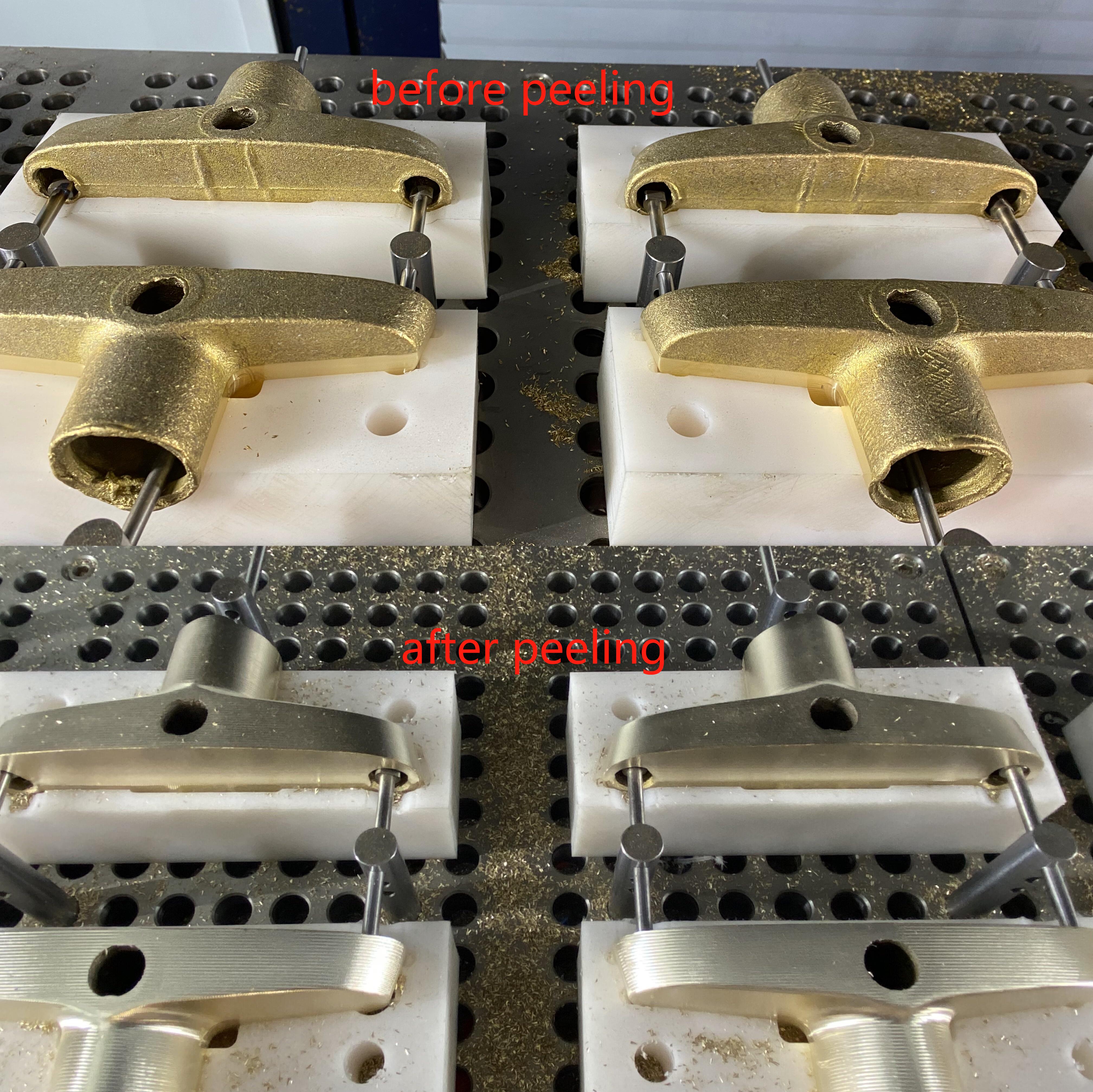 8-Stationen-CNC-Schleif-, Schäl-, Schnitz- und Fräsmaschine für die Wasserhahnherstellung 