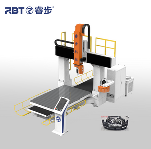 Rbt 5-Achsen-CNC-Bearbeitungszentrum für Verbundwerkstoffe aus Glas und Kohlefaser, CE-geprüft 