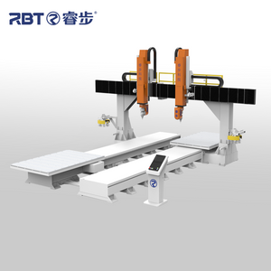 Fünfachsige CNC-Fräsmaschine mit Doppeltischkopf