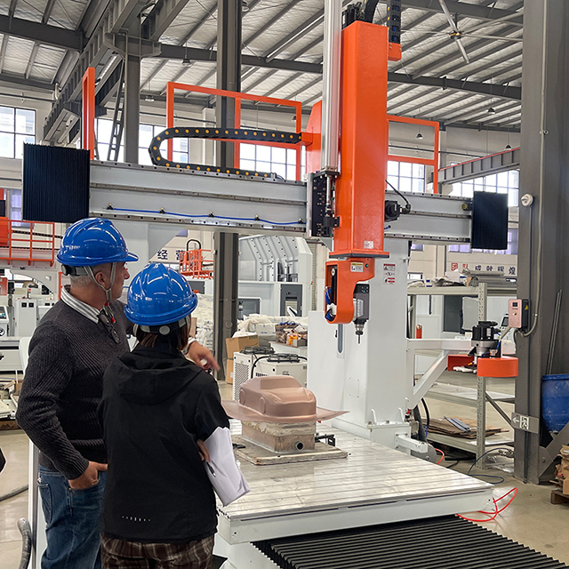RBT 5-Achsen-CNC-Bearbeitungszentrum für Verbundstoffe für Materialglas Kohlefaser CE zugelassen