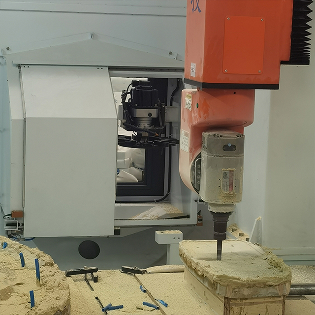 RBT 5-Achsen-CNC-Schneidemaschine für Kunststoff-Kompositen Aluminium Waben