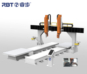 Multikopf 5-Achse-CNC-Gravurrouter für Kohlefaserrohrteile