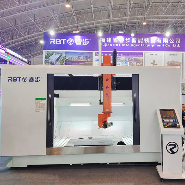 RBT 5-Achsen-CNC-Schneidemaschine für Kunststoff-Kompositen Aluminium Waben