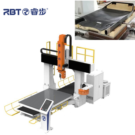 RBT 5-Achsen-CNC-Bearbeitungszentrum für Verbundstoffe für Materialglas Kohlefaser CE zugelassen