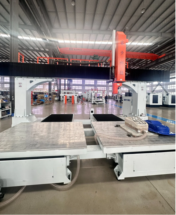 Hochgeschwindigkeits -Multi -Achse -CNC -Maschine für die Verbundmaterialverarbeitung