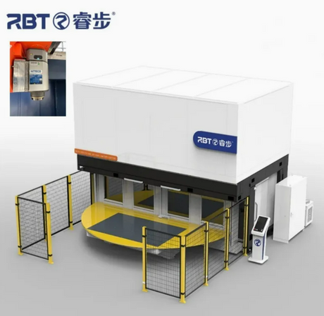 RBT -Maschinerie Schnittform 6 Achse CNC -Fräser -Router mit doppelter Arbeitstabelle 