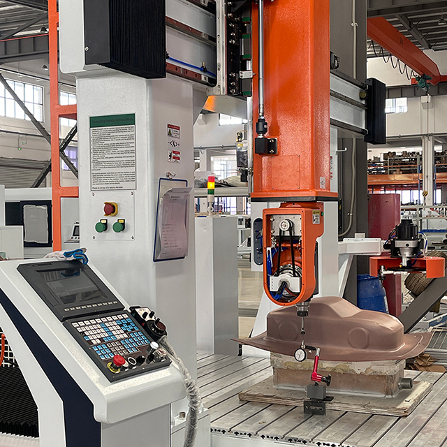 RBT 5-Achsen-CNC-Bearbeitungszentrum für Verbundstoffe für Materialglas Kohlefaser CE zugelassen