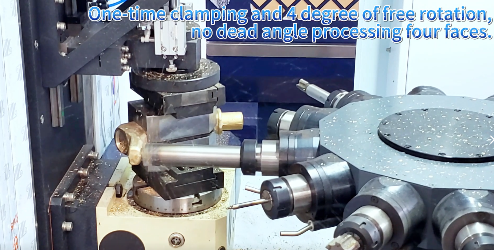 RBT 12-Spindel-Horizontal-CNC-Maschine für die Wasserhahnproduktion, CE-geprüft